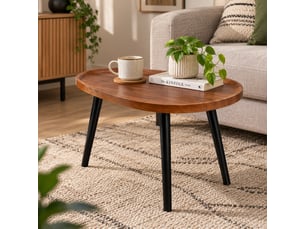 Table basse  coloris marron JUANIO 
