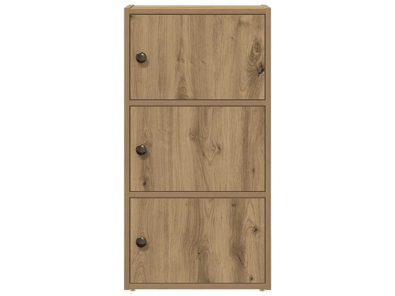  Bibliothèque, étagère de rangement chêne artisanal 40x24x77 cm bois d'ingénierie  - Conforama D