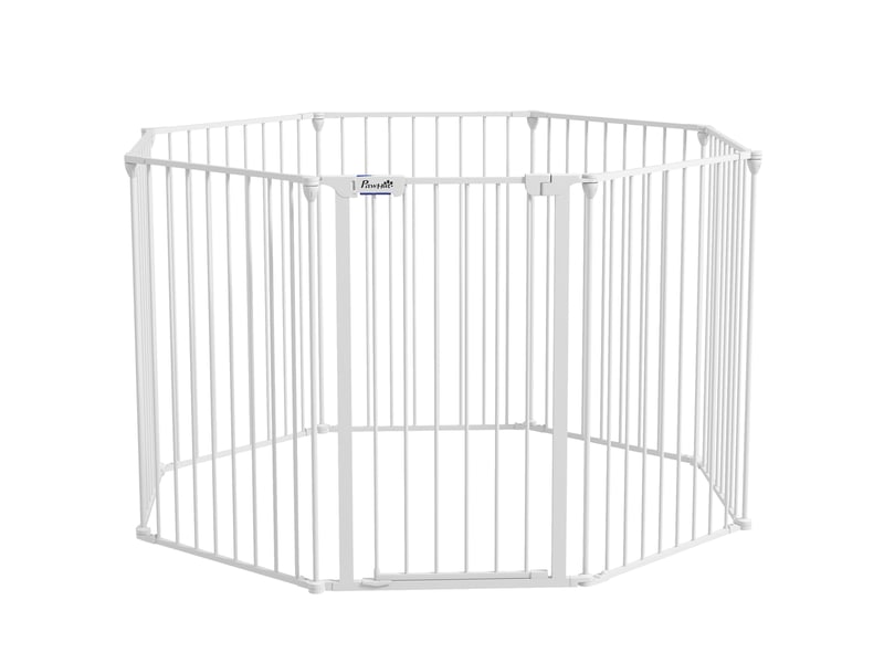  Enclos pour petits animaux - pliable - plastique - blanc - pour chambre d’enfant 154x154x90cm - Conforama A