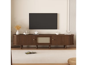 Meuble tv coloris naturel 180 cm PEXCHO  