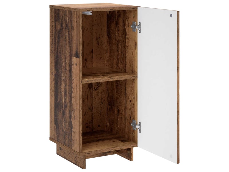  Buffet salon, buffet de rangement bois ancien 33,5x34,5x75 cm bois d'ingénierie shl6866  - Conforama C