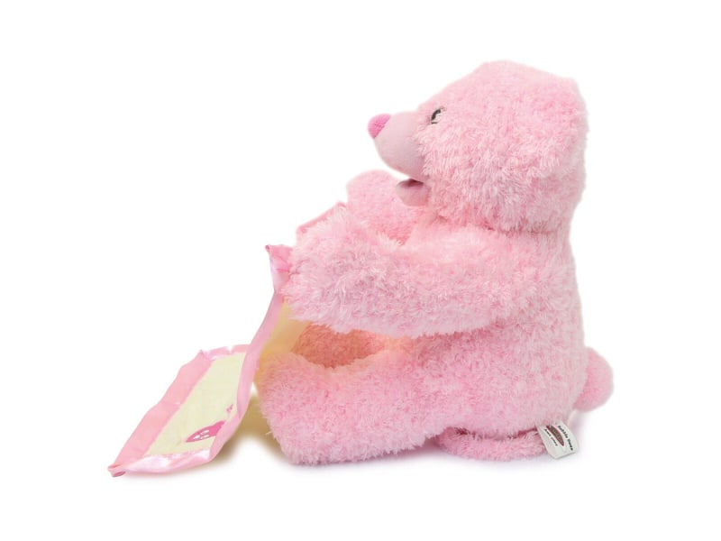  Peluche interactive mrs. Babble bear rose 460481 - Conforama B