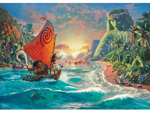 Puzzle 1000 pcs moana – vaiana disney