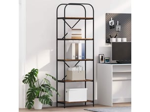 Étagère 5 niveaux, étagère de rangement 60 x 30 x 183 cm bois d'ingénierie shl34
