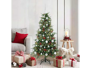 Sapin de noël artificiel, arbre de noël à branches articulées vert 150 cm shl9694