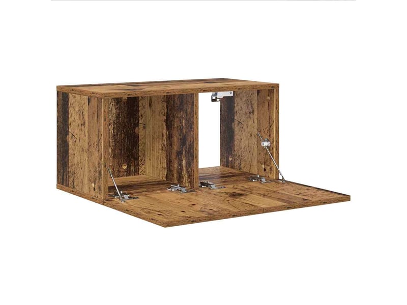  Ensemble meuble tv - banc tv - meuble de rangement 2 pcs multicolore bois d'ingénierie  - Conforama E