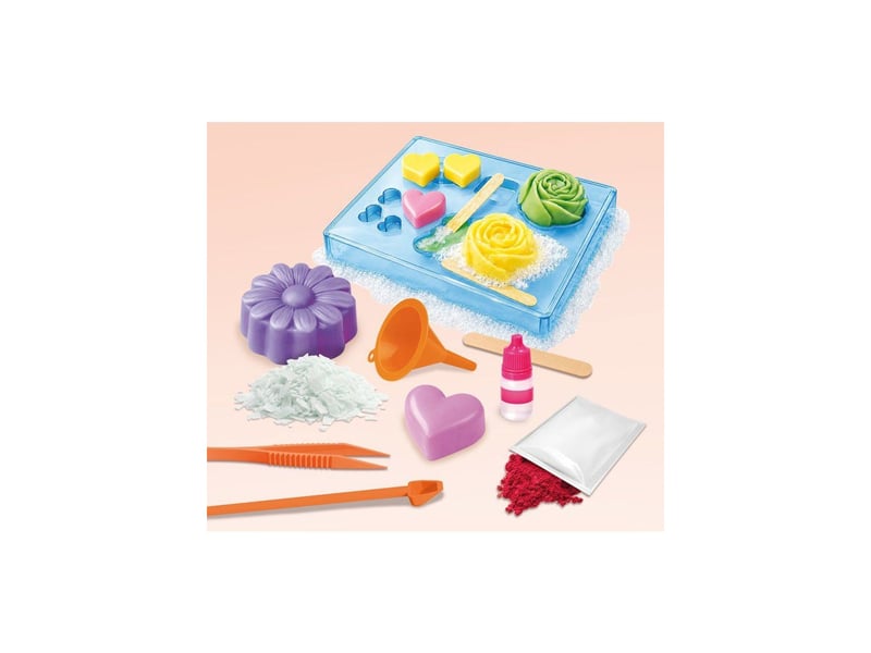  Coffret science savons parfumés 3 étapes 8 ans+ moules cœurs fleurs LIS8008324118670 - Conforama B