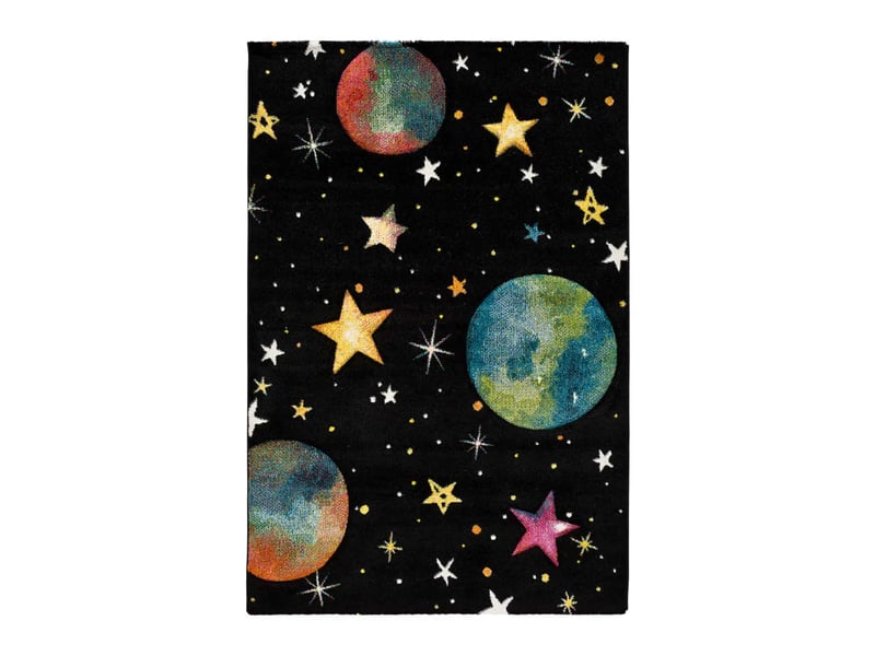  Tapis enfant atticgo toys 170x120 cm noir - 100% polypropylène 22984 - Conforama A