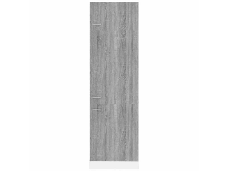  Armoire de cuisine, armoire réfrigérée lyon gris sonoma 60x57x207cm bois d'ingénierie  - Conforama D