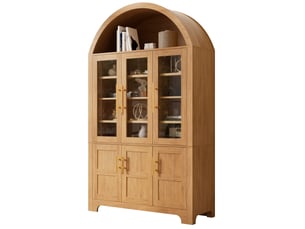 Buffet 6 porte(s) 0 tiroir(s) <strong>REDOM</strong> <strong></strong> - 110 cm coloris naturel