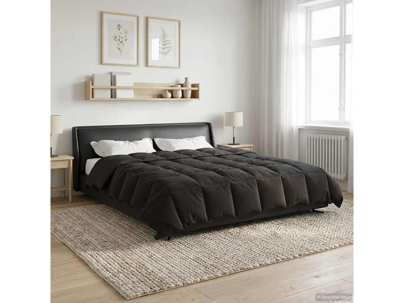  Couette - duvet d'été 220 x 260 cm été microfibre (100% polyester)  - Conforama D