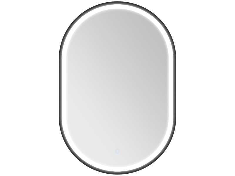  Miroir salle de bain éclairage led 50x70cm, miroir lumineux salle de bain mural interrupteur tactile, lumière 3 couleurs  - Conforama B