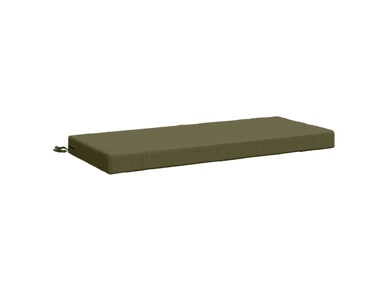 Coussin de banc, coussin d'assise, coussin de canapé soest 100 % polyester vert olive cf53727 - Conforama B