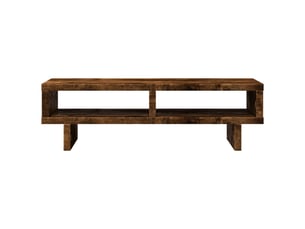 Support de moniteur table meuble bureau 50 x 27 x 15 cm bois d'ingénierie marron 02_0044876