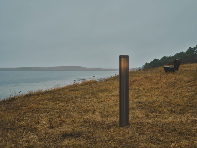  Potelet luminaire aludra 95 aluminium seaside anthracite h. 95,4 ip44 nordlux-extérieur 2118038250 - Conforama D