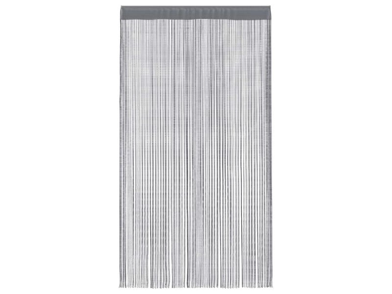  Lot de 2 rideaux à fils, rideaux de porte anthracite 140x250 cm cf44140  - Conforama D