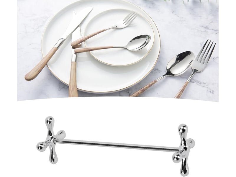  4 pièces repose-baguettes, repose-couteau en acier inoxydable et porte-baguettes table à manger support de cuillère outil de vaisselle pour la fête  - Conforama C