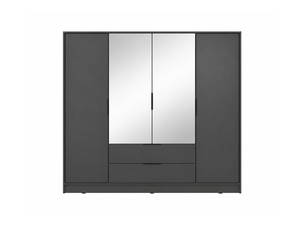 Armoire LOUNGITUDE MIRAGE coloris gris largeur 51 cm