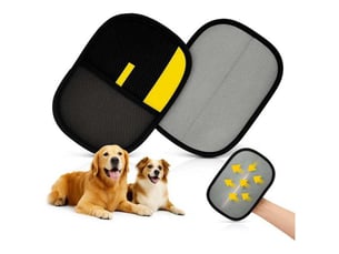 Set de 2 gants anti-poils d'animaux