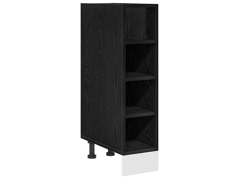  Meuble de cuisine bas chêne noir 20x44,5x81,5cm  - Conforama A