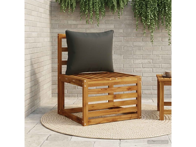 Coussin de dos, coussin de dossier 1 pièce putten 100 % polyester noir cf54416 - Conforama B