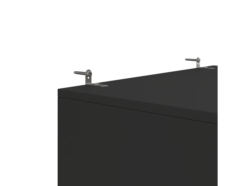  Vitrine,60x40x180 cm,porte vitrée avec led contrôlable par application,mdf,noire  - Conforama D