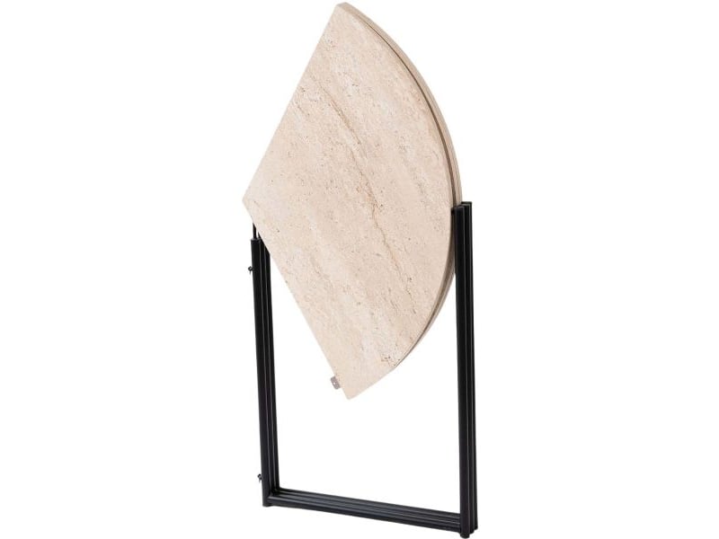  Table de repas ronde pliante yaprak  - Conforama D