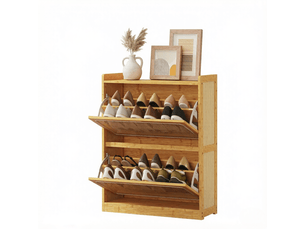 Meuble à chaussures 14 paire(s)  <strong></strong>  <strong></strong> coloris naturel