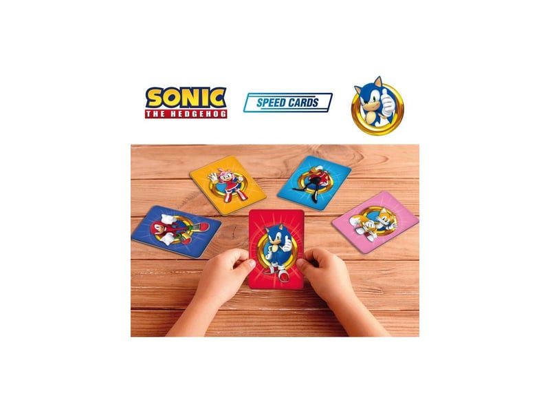  Jeu de cartes sonic speed cards 99269 20 cartes 2 a 4 joueurs des 6 ans AABDU16308 - Conforama C