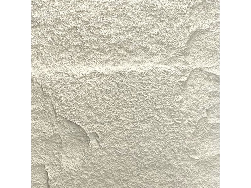 Panneaux décoratifs 3d effet pierre en pu, lot de 10, 120x60x3 - blanc  - Conforama C