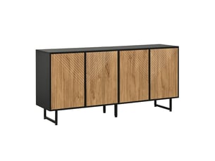 Buffet 4 porte(s) PANGIVO - 160 cm coloris naturel