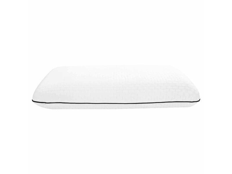 Oreiller, coussin de sommeil 30 x 50 x 9 cm moyen mousse de gel blanc cf55915  - Conforama D