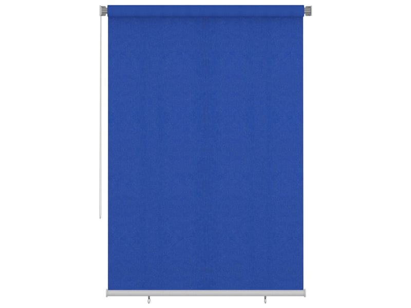  Store enrouleur, store roulant d'extérieur 165 (l) x 230 (h) cm bleu hdpe cf47351  - Conforama B