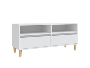 Meuble tv coloris blanc 100 cm <strong></strong>  <strong></strong>