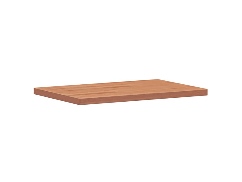  Comptoir de salle de bain, plan de travail 60x40x2,5 cm bois massif de hêtre cf65746  - Conforama C