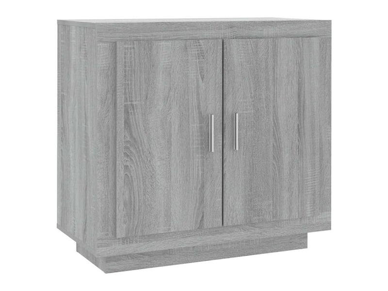  Buffet - bahut - meuble de rangement sonoma gris 80x40x75 cm bois d'ingénierie  - Conforama A