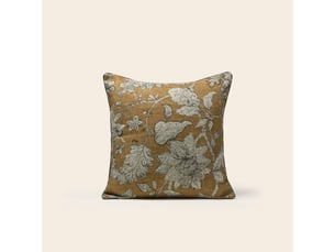 Housse de coussin en fleurs indiennes imprimées  lilivati