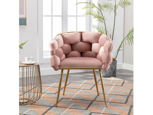 Pouf / repose pied <strong></strong> <strong></strong> rose