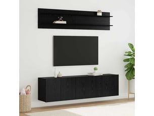 Meuble tv coloris noir  <strong></strong>  <strong></strong>