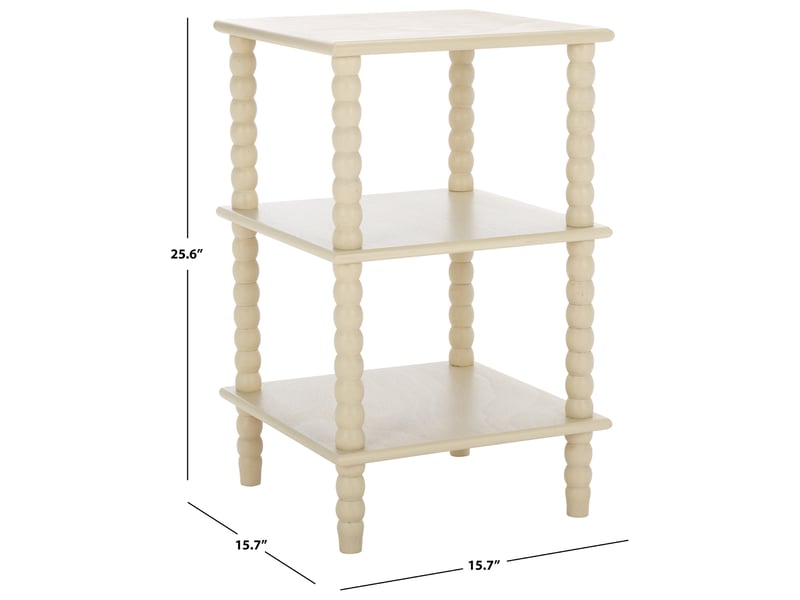  Table d'appoint en bois beige  - Conforama D