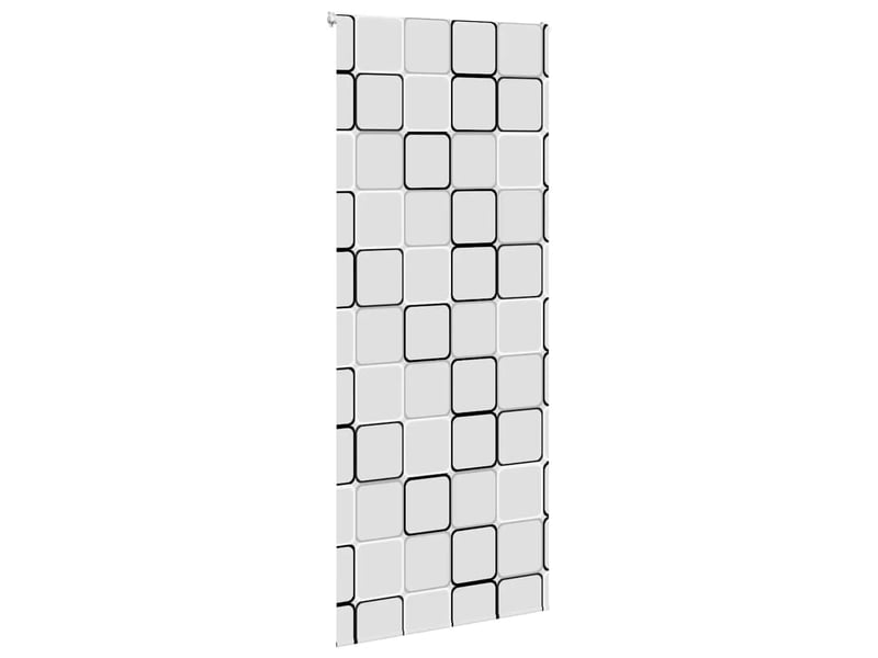 Store enrouleur de douche, store à rouleau 90x240 cm largeur du tissu 86 cm cf45061 - Conforama C
