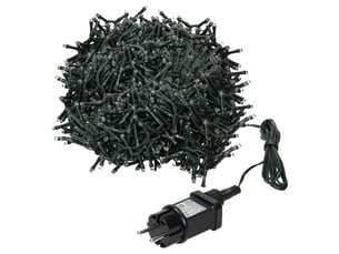 Ecd germany guirlande lumineuse en grappe 15m 750 leds blanc chaud, décoration de noël cluster pour intérieur et extérieur, avec minuterie, ip44, éclairage pour sapin jardin balcon terrasse