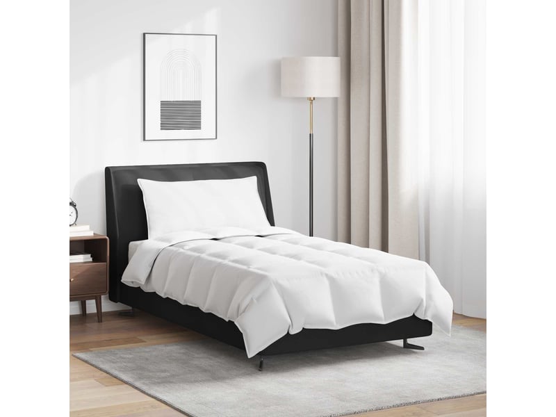  Duvet d'été simple avec oreiller 2 pcs - couette blanc plume de canard  - Conforama B