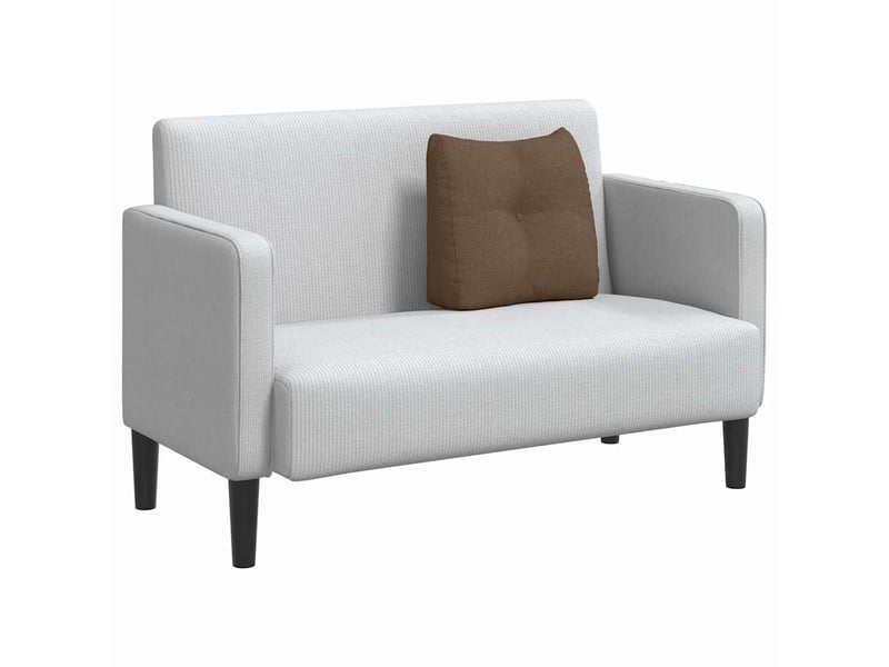  Coussin de dos, coussin de dossier marron 45 x 24 x 50 cm tissu cf54807  - Conforama C