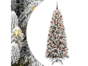 Sapin de noël - arbre de noël artificiel blanc 180 cm