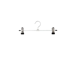 Cintres à pinces en métal pour pantalons et jupes lot de 10