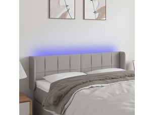 Tete de lit A poser largeur 147 cm <strong></strong> <strong></strong> argenté