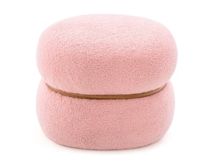 Pouf / repose pied HELLOSHOP 26  jaune