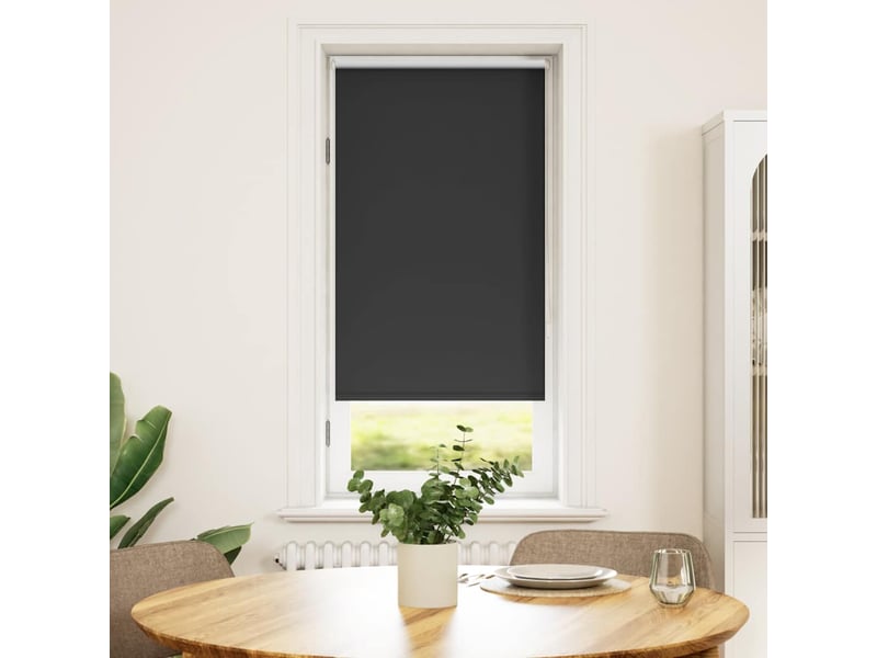 Store enrouleur occultant, store à rouleau 64,4 x 120 cm, largeur du tissu 60 cm, noir cf45467 - Conforama B