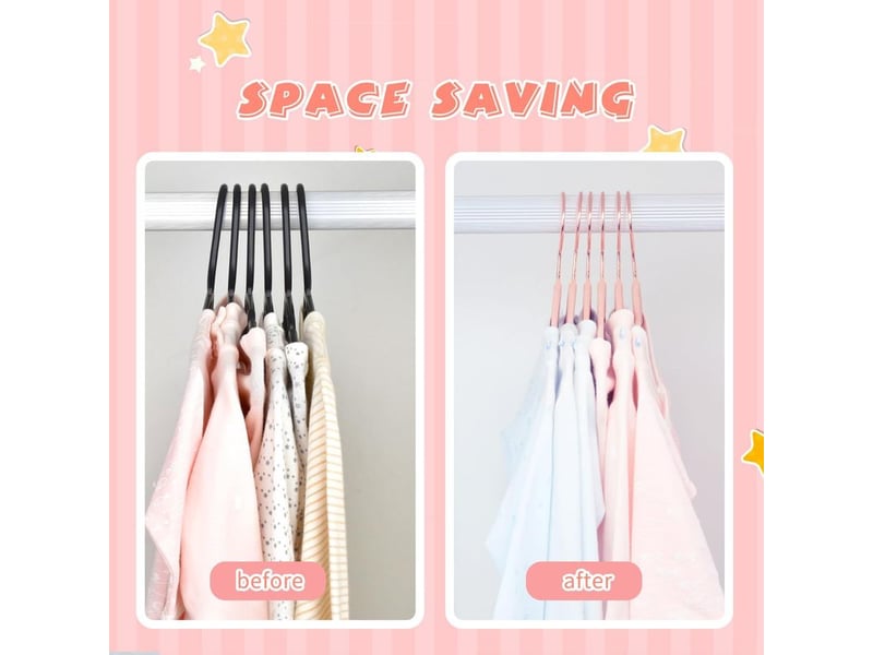  Lot de 15 cintres en velours pour bébés avec crochet en or rose pivotant à 360°, cintres antidérapants pour enfants, cintres ultra-minces pour enfants permettant un gain de place (rose pale)  - Conforama D